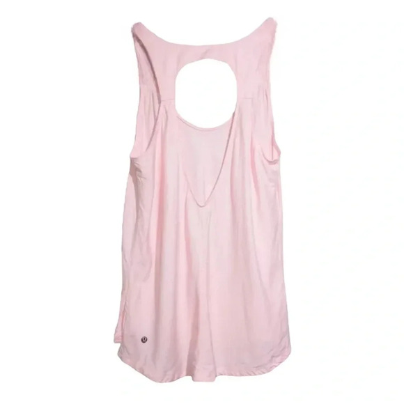 Lululemon Peace Of Mind Tank Pretty Pink | Size 6 - Picture 7 of 8